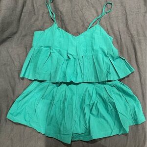 Vibrant Green 2 piece set